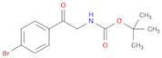 tert-Butyl N-[2-(4-bromophenyl)-2-oxoethyl]carbamate