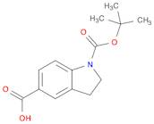 1-(tert-Butoxycarbonyl)indoline-5-carboxylic acid