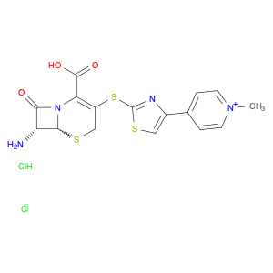 Pyridinium,4-[2-[[(6R,7R)-7-amino-2-carboxy-8-oxo-5-thia-1-azabicyclo[4.2.0]oct-2-en-3-yl]thio]-4-…