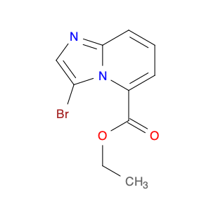 ethyl 3-bromoH-imidazo[1,2-a]pyridine-5-carboxylate