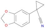 1-Benzo[1,3]dioxol-5-yl-cyclopropanecarbonitrile