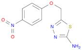 1,3,4-Thiadiazol-2-aMine, 5-[(4-nitrophenoxy)Methyl]-