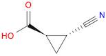 trans-2-Cyanocyclopropanecarboxylic acid