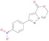 5-(4-NITRO-PHENYL)-ISOXAZOLE-3-CARBOXYLIC ACID ETHYL ESTER