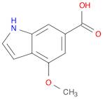 1H-Indole-6-carboxylic acid, 4-Methoxy-