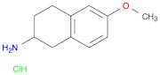 (6-methoxytetralin-2-yl)ammonium chloride