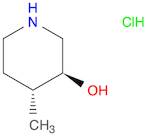 trans-3-hydroxy-4-methylpiperidine hydrochloride