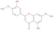 4H-1-Benzopyran-4-one, 5-hydroxy-2- (3-hydroxy-4-methoxyphenyl)-7-meth oxy-