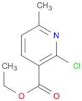 2-Chloro-6-methyl-3-pyridinecarboxylic acid ethyl ester