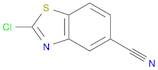 5-Benzothiazolecarbonitrile,2-chloro-(9CI)