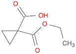 1-(ethoxycarbonyl)cyclopropanecarboxylic acid