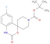 tert-Butyl 6-fluoro-2-oxo-1,2-dihydrospiro[benzo[d][1,3]oxazine-4,4'-piperidine]-1'-carboxylate