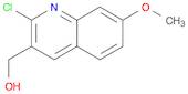 2-CHLORO-7-METHOXYQUINOLINE-3-METHANOL