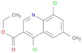 4,8-Dichloro-6-methylquinoline-3-carboxylic acid ethyl ester