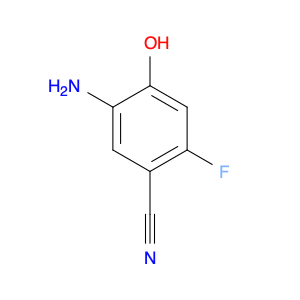 Benzonitrile, 5-amino-2-fluoro-4-hydroxy- (9CI)