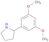 2-(3,5-dimethoxyphenyl)pyrrolidine