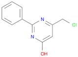 6-(Chloromethyl)-2-phenylpyrimidin-4-ol