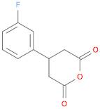 4-(3-fluorophenyl)dihydro-2H-pyran-2,6(3H)-dione