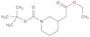 tert-butyl 3-(2-ethoxy-2-oxoethyl)piperidine-1-carboxylate