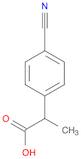 2-(4-Cyanophenyl)propanoic acid