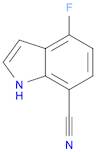 1H-Indole-7-carbonitrile,4-fluoro-(9CI)