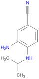 3-AMINO-4-ISOPROPYLAMINO-BENZONITRILE