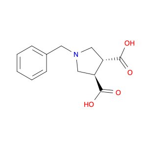 trans-1-Benzylpyrrolidine-3,4-dicarboxylic acid