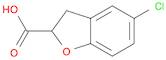 5-CHLORO-2,3-DIHYDRO-1-BENZOFURAN-2-CARBOXYLIC ACID