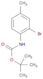 CARBAMIC ACID, N-(2-BROMO-4-METHYLPHENYL)-, 1,1-DIMETHYLETHYL ESTER