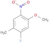 Benzene, 1-fluoro-5-methoxy-2-methyl-4-nitro- (9CI)