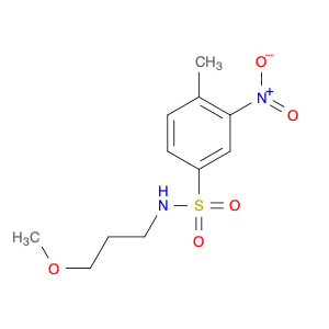 N-(3-Methoxypropyl)-4-Methyl-3-nitrobenzenesulfonaMide