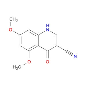 4-Hydroxy-5,7-dimethoxyquinoline-3-carbonitrile
