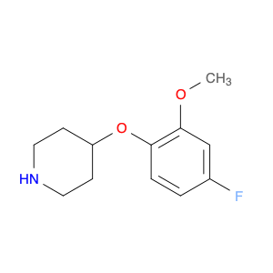 4-(4-FLUORO-2-METHOXYPHENOXY)PIPERIDINE