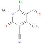 6-chloro-5-forMyl-1,2-dihydro-1,4-diMethyl-2-oxopyridine-3-carbonitrile