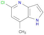 5-chloro-7-methyl-1H-pyrrolo[3,2-b]pyridine