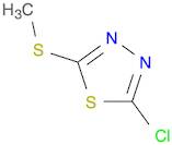 2-chloro-5-methylsulfanyl-1,3,4-thiadiazole