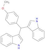 3,3'-((4-Methoxyphenyl)methylene)bis(1H-indole)