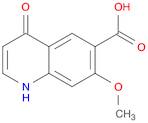 7-Methoxy-4-oxo-1,4-dihydroquinoline-6-carboxylic acid