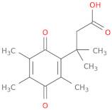 3-(2,3,5-trimethyl-1,4-benzoquinonyl)-3-methylbutyric acid