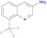 8-(trifluoromethyl)quinolin-3-amine