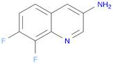 7,8-difluoroquinolin-3-amine