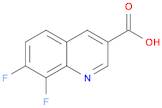 7,8-difluoroquinoline-3-carboxylic acid