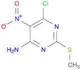 6-Chloro-2-(methylthio)-5-nitropyrimidin-4-amine