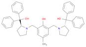 (S,S)-(+)-2,6-BIS[2-(HYDROXYDIPHENYLMETHYL)-1-PYRROLIDINYL-METHYL]-4-METHYLPHENOL