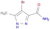 4-Bromo-5-methyl-1H-pyrazole-3-carboxamide