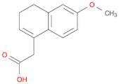 2-(6-Methoxy-3,4-dihydronaphthalen-1-yl)acetic acid