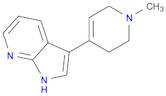 3-(1-Methyl-1,2,3,6-tetrahydropyridin-4-yl)-1H-pyrrolo[2,3-b]pyridine