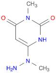 3-Methyl-6-(1-Methylhydrazin-1-yl)-1,2,3,4- tetrahydropyriMidine-2,4-dione