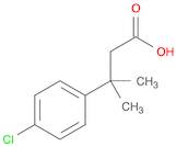 3-(4-chlorophenyl)-3-methyl-butanoic acid