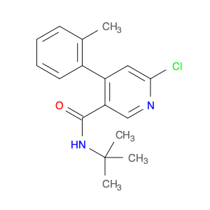 N-tert-butyl-6-chloro-4-(o-tolyl)nicotinamide